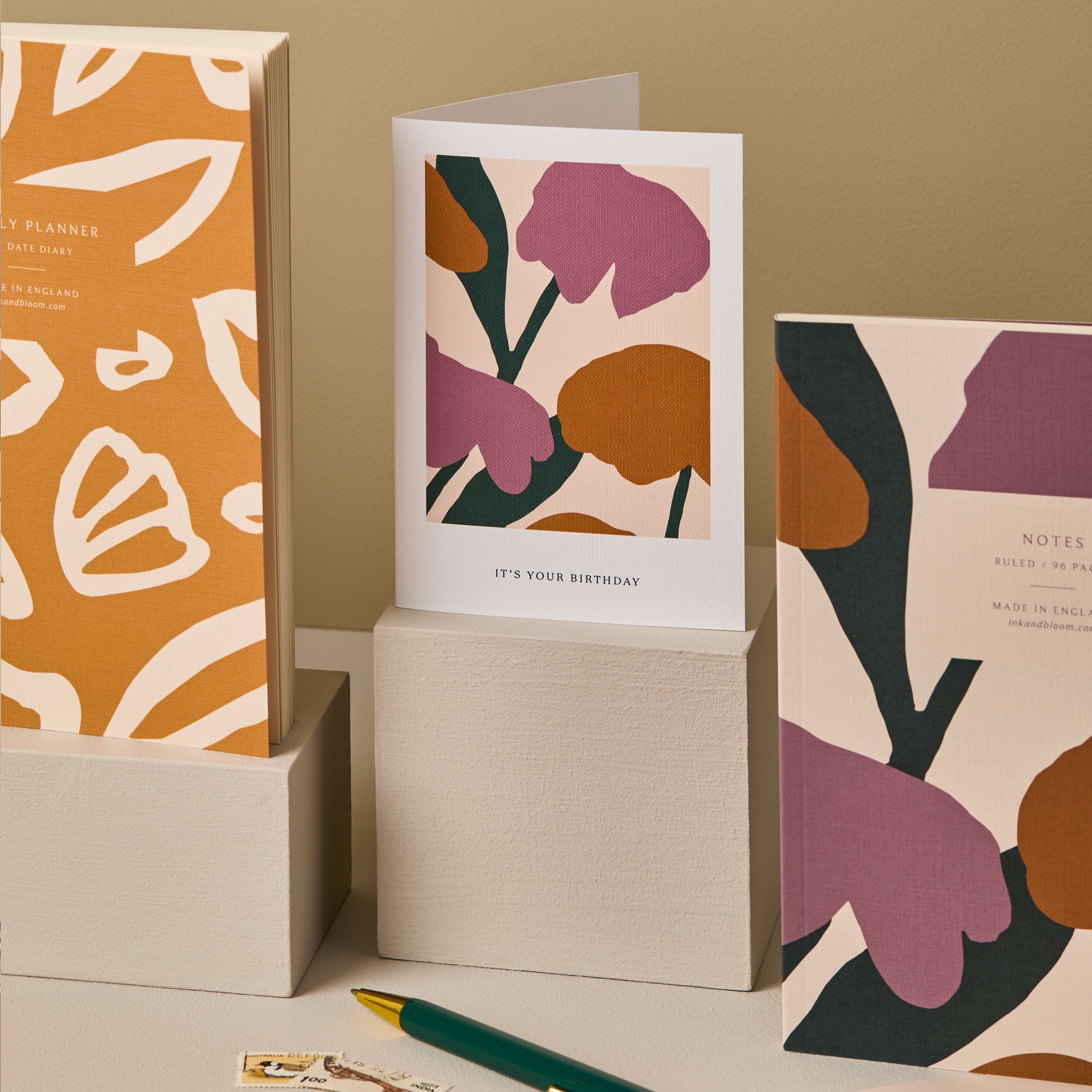 It's Your Birthday Floral Blooms Card