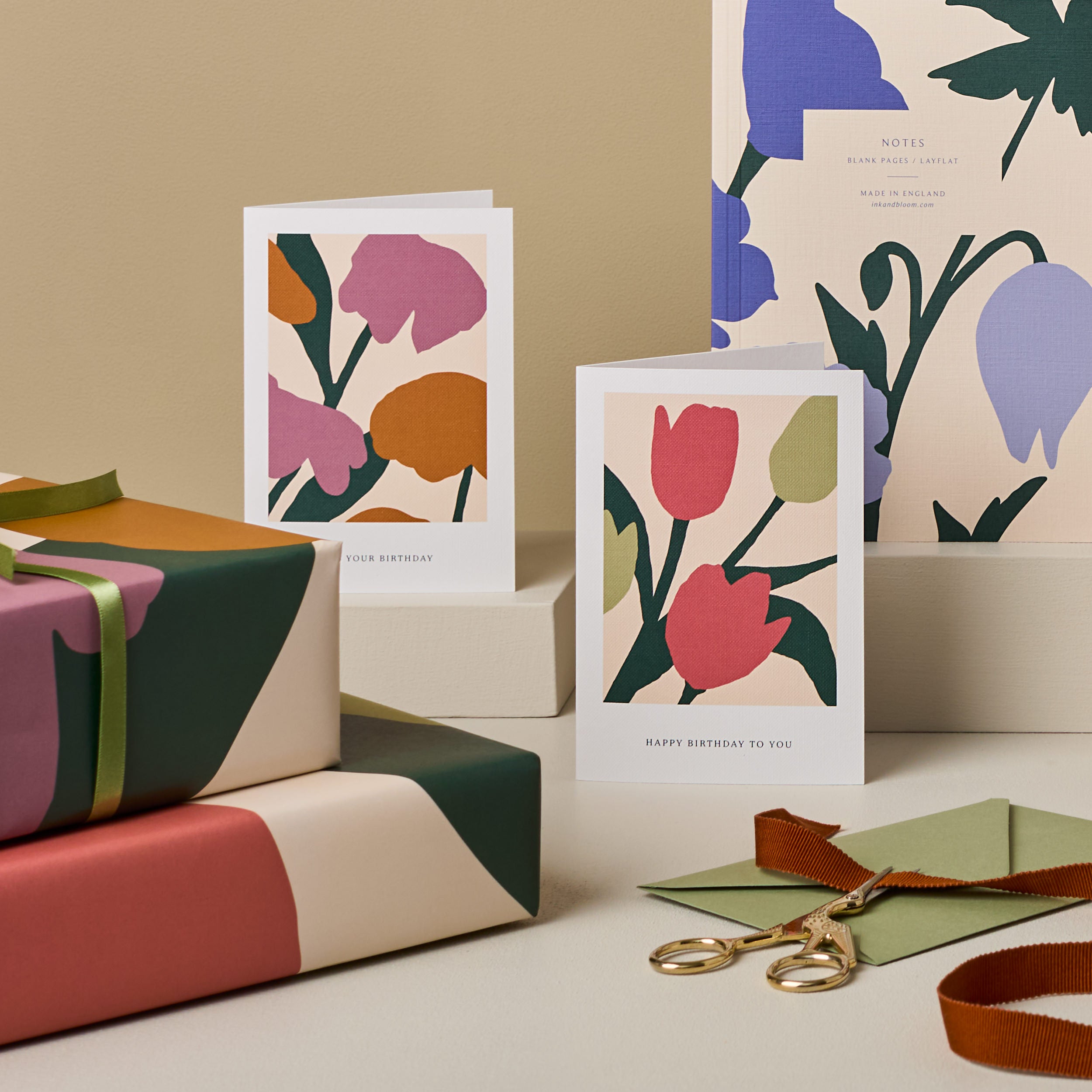 It's Your Birthday Floral Blooms Card