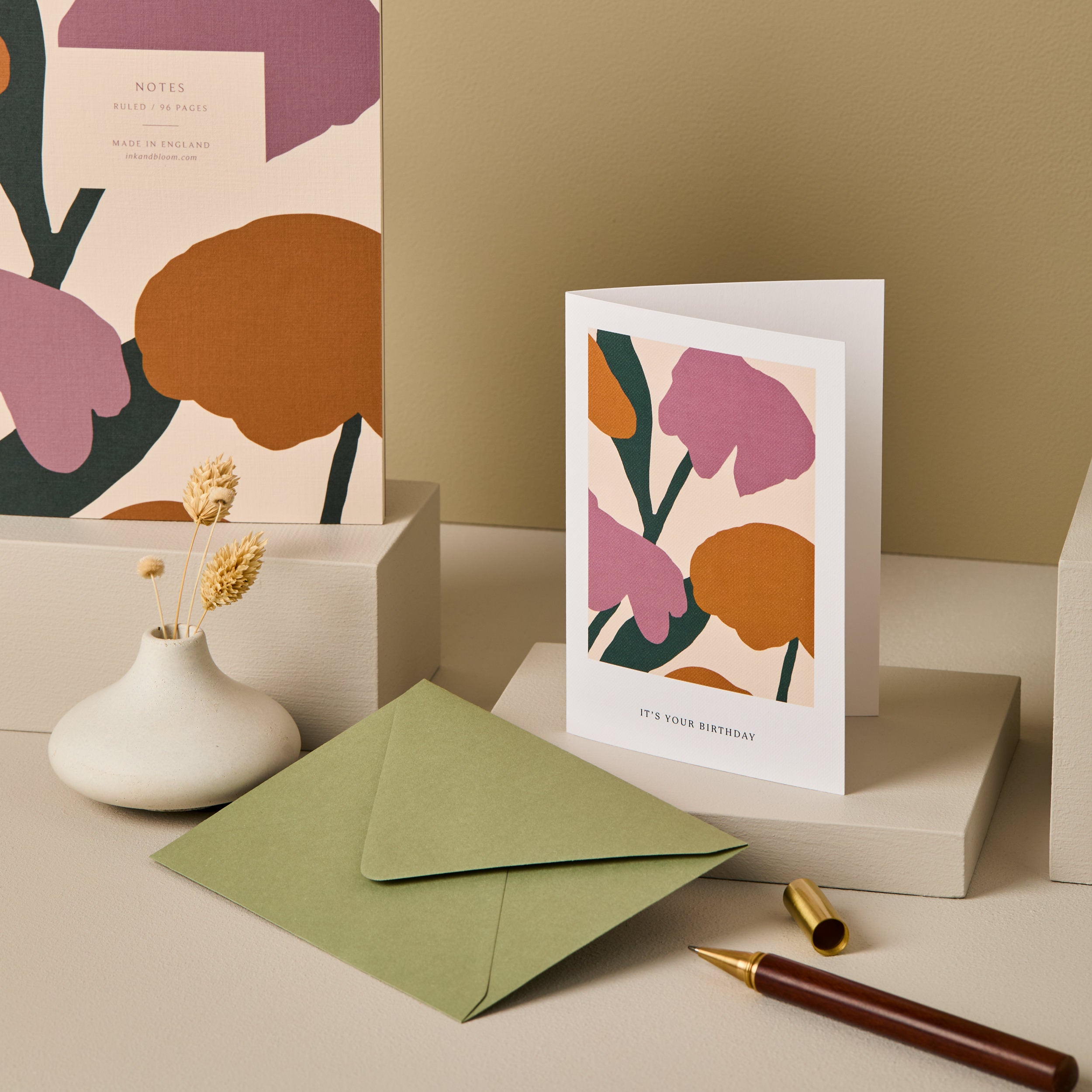 It's Your Birthday Floral Blooms Card