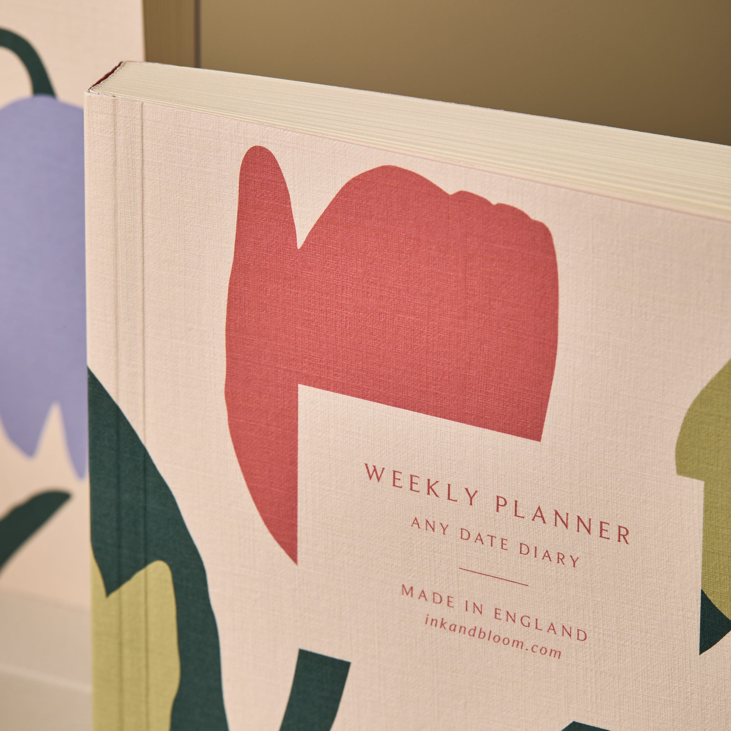Weekly Planner, A5, Undated in Tulip Bloom