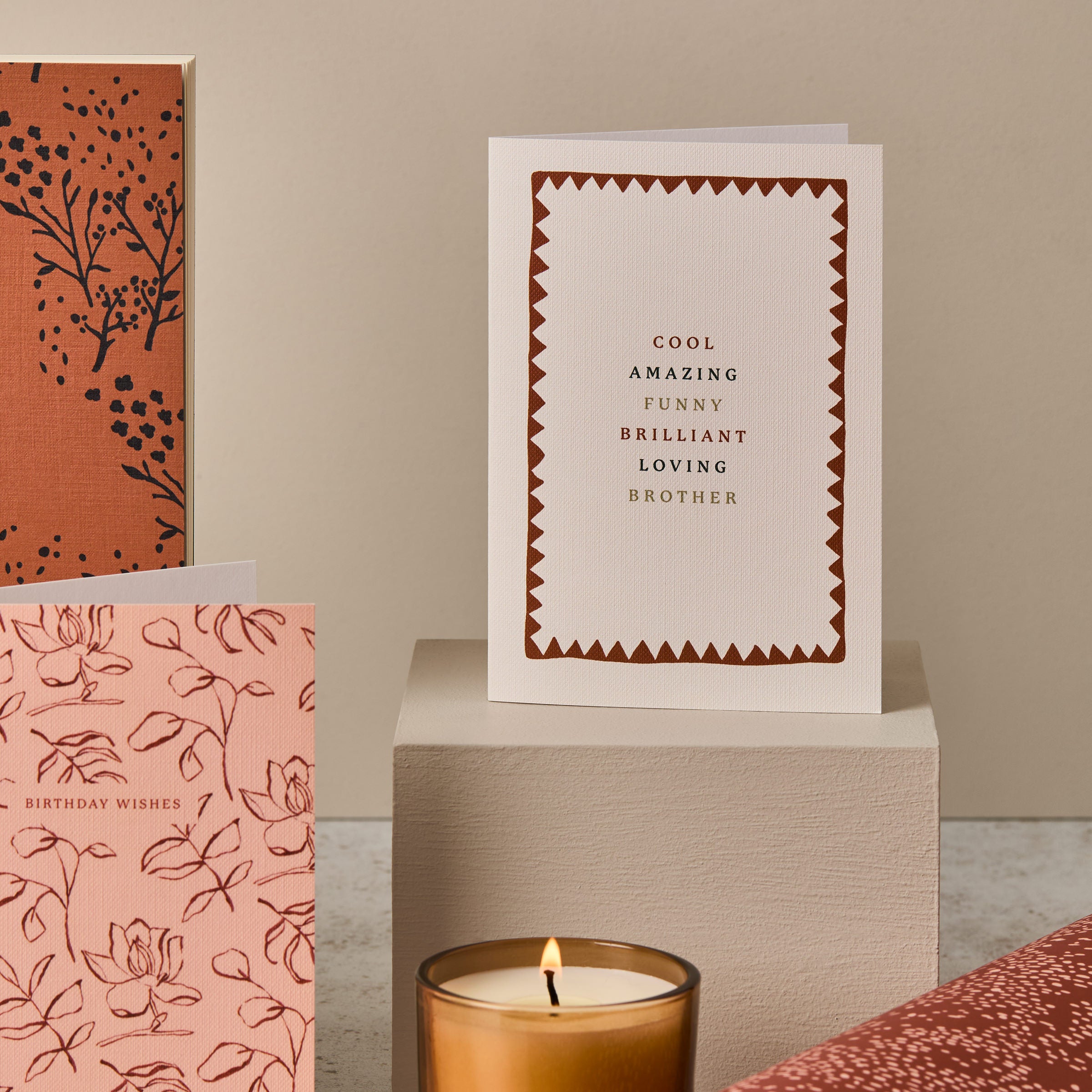 Cool Brother Type Birthday Card