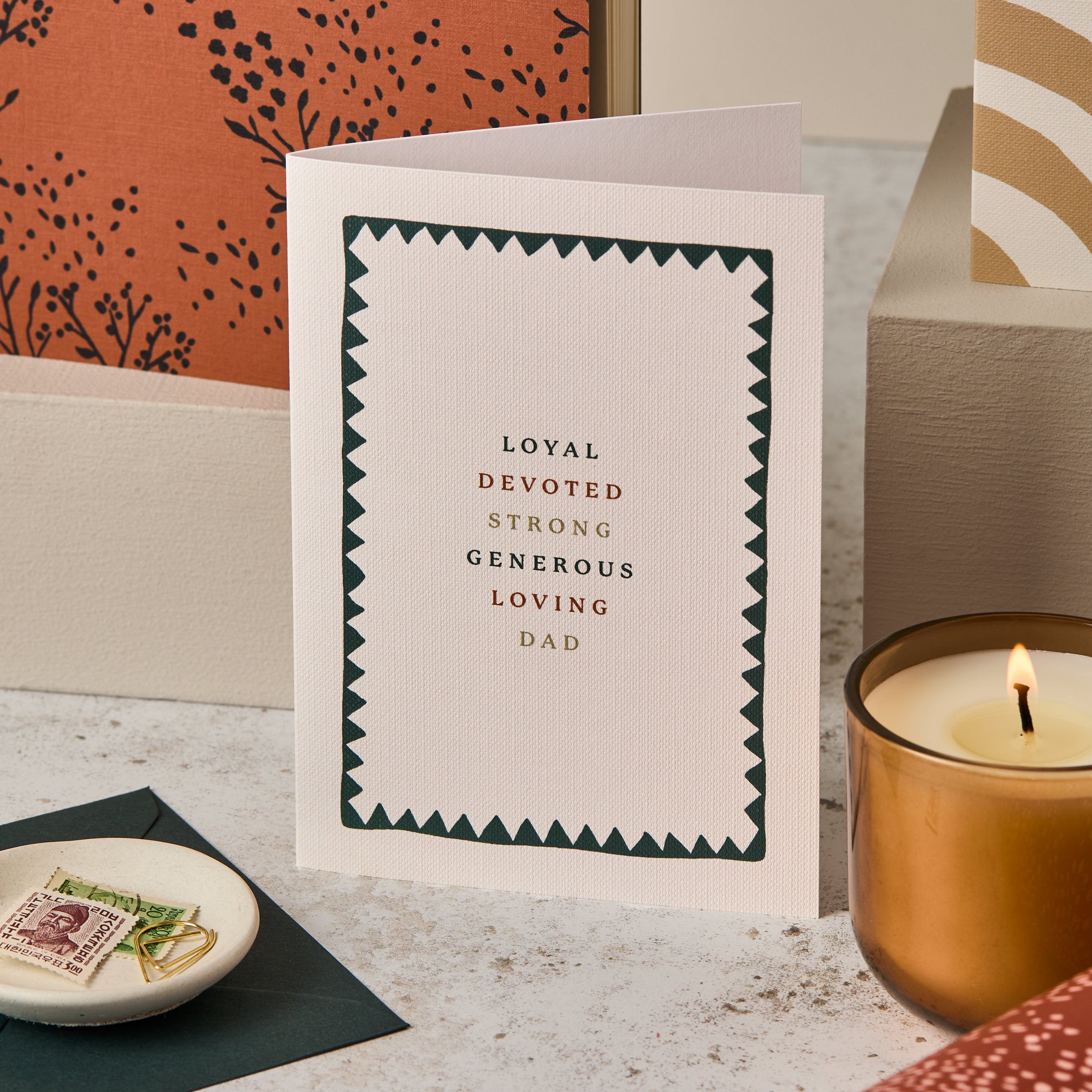 Type Dad Birthday Card