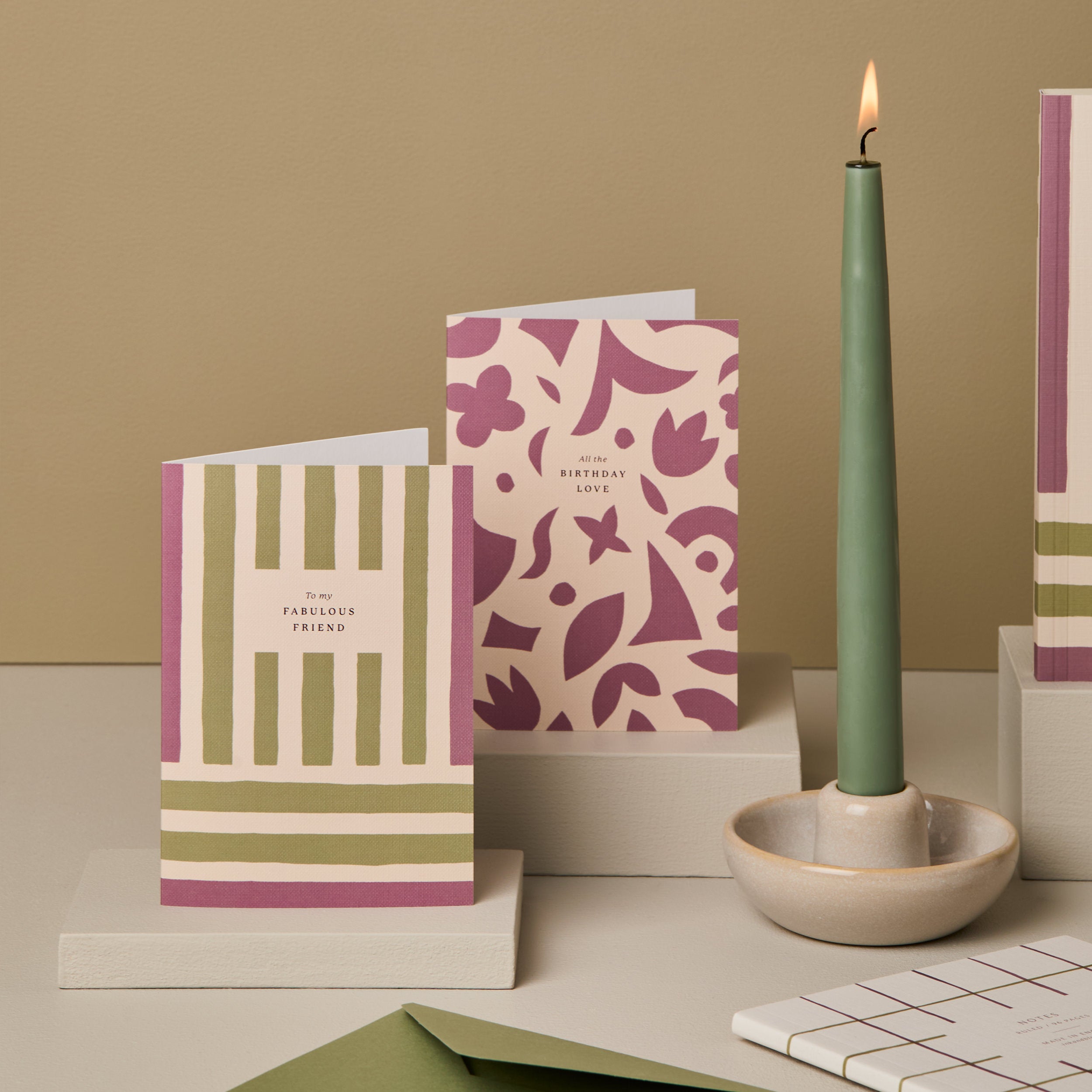 Birthday Love Papercuts Card Purple