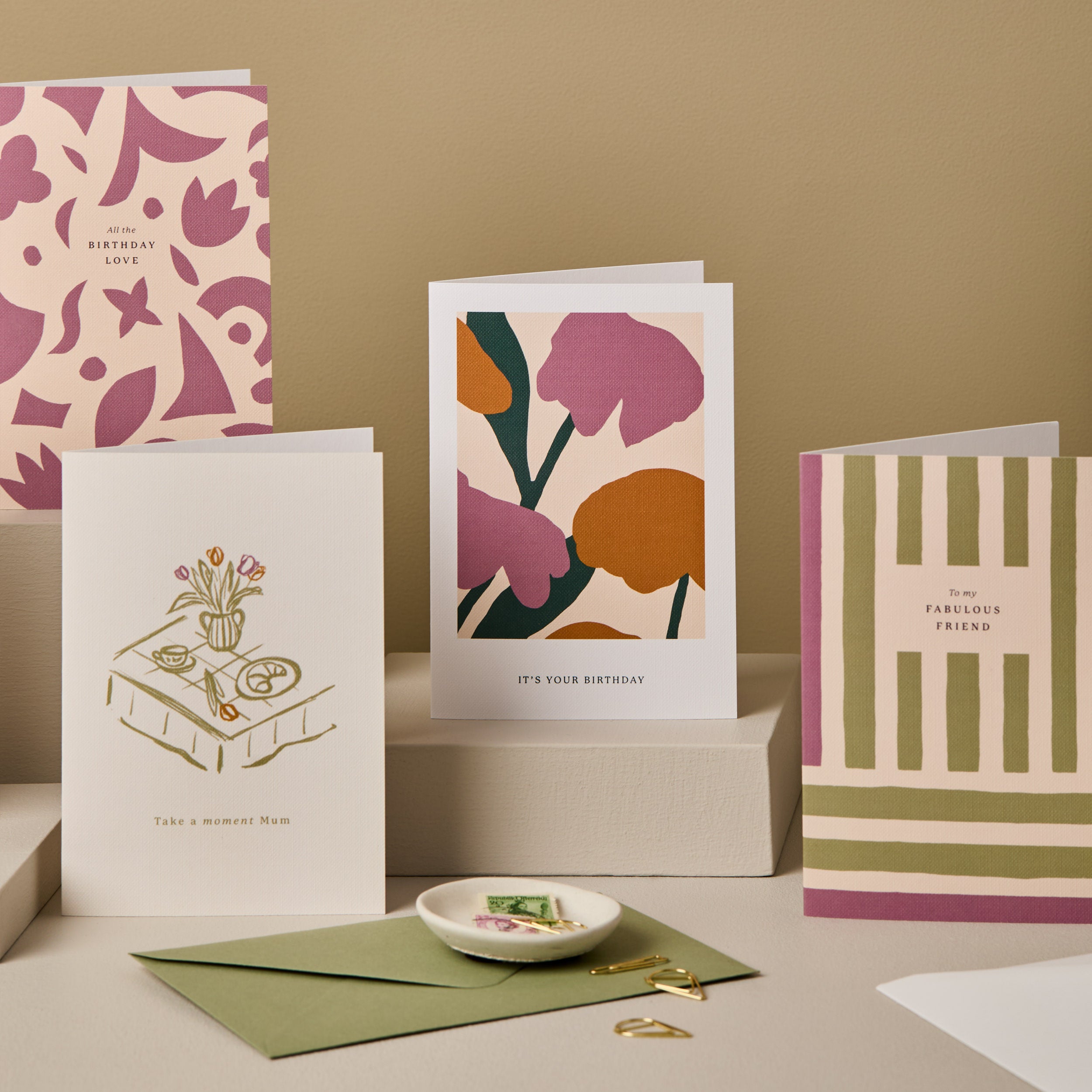 It's Your Birthday Floral Blooms Card
