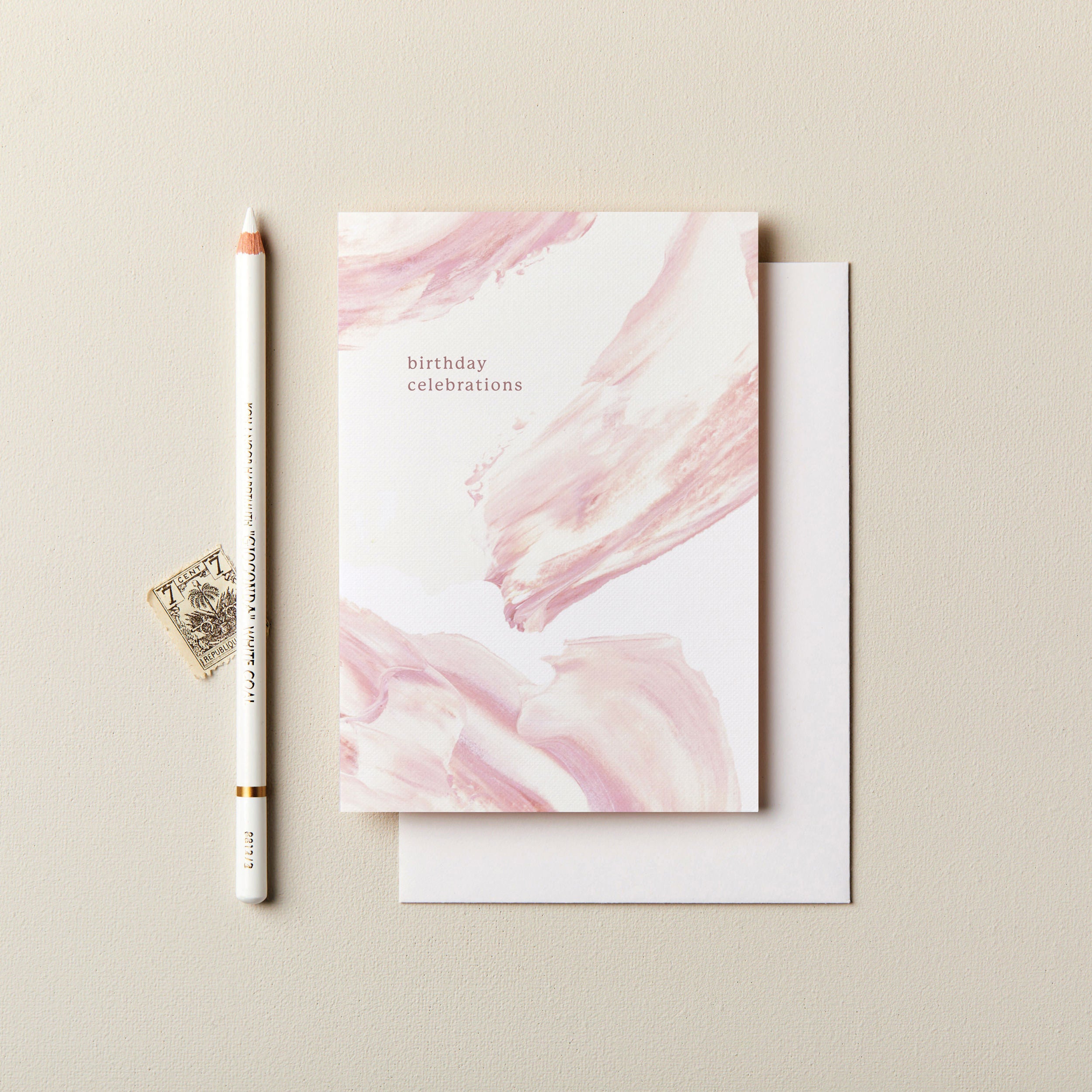 Abstract Birthday Celebrations Card 120 x 170mm