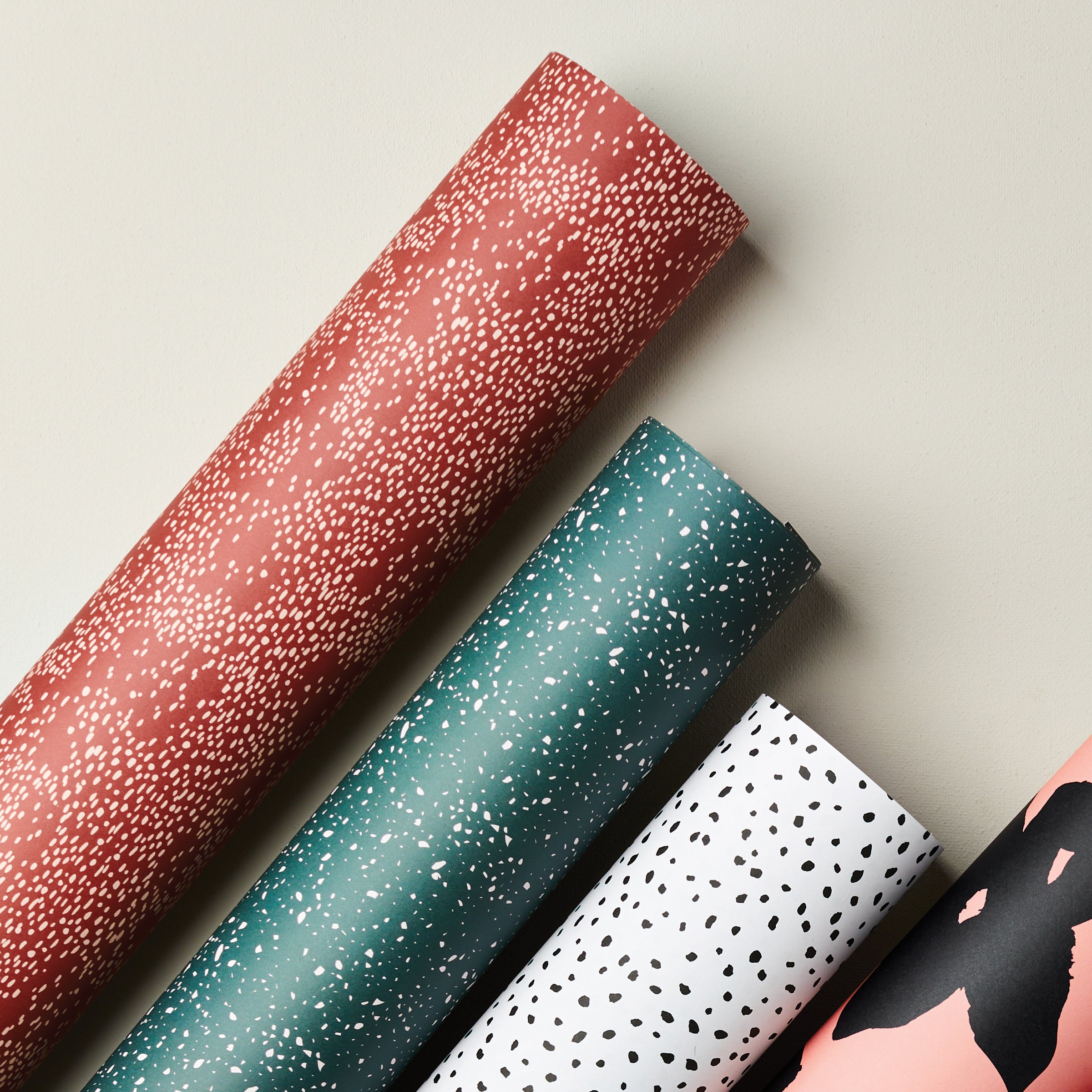 Birthday Love Speckle Rust and Cream Card SECONDS SALE