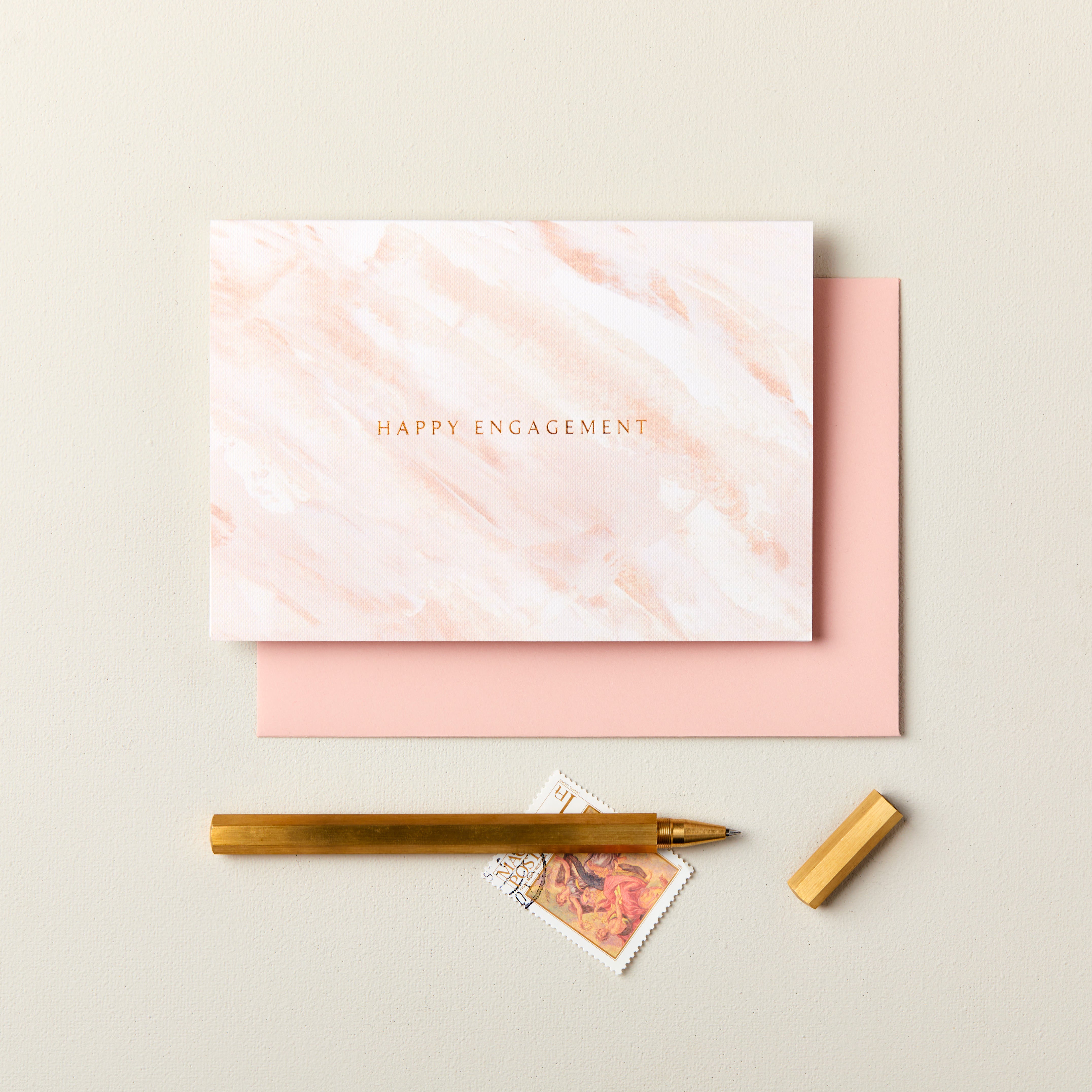 Happy Engagement Greeting Card
