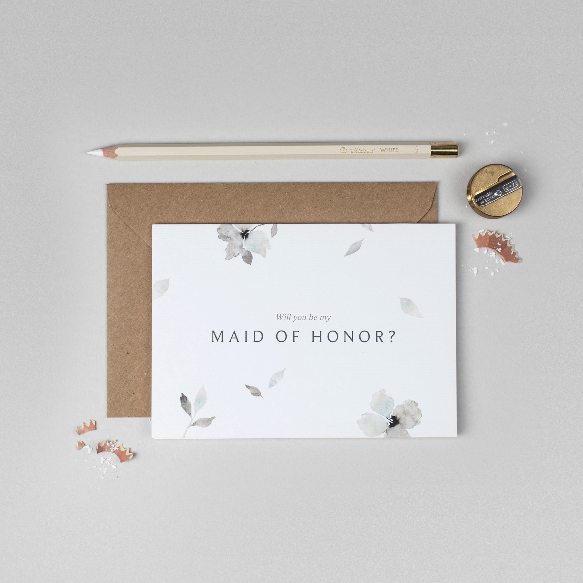 Will you be my Maid of Honour Eloise collection card