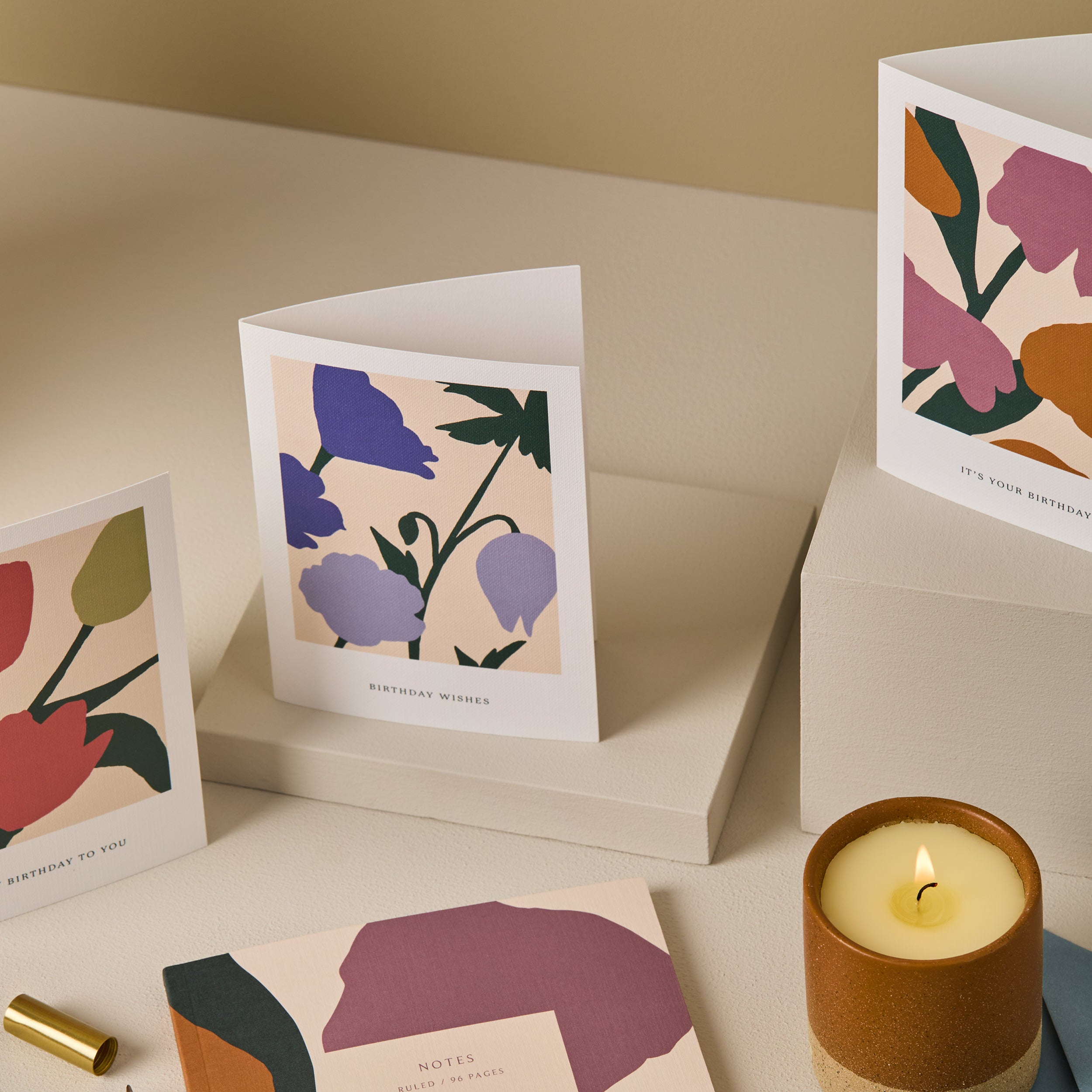 It's Your Birthday Floral Blooms Card