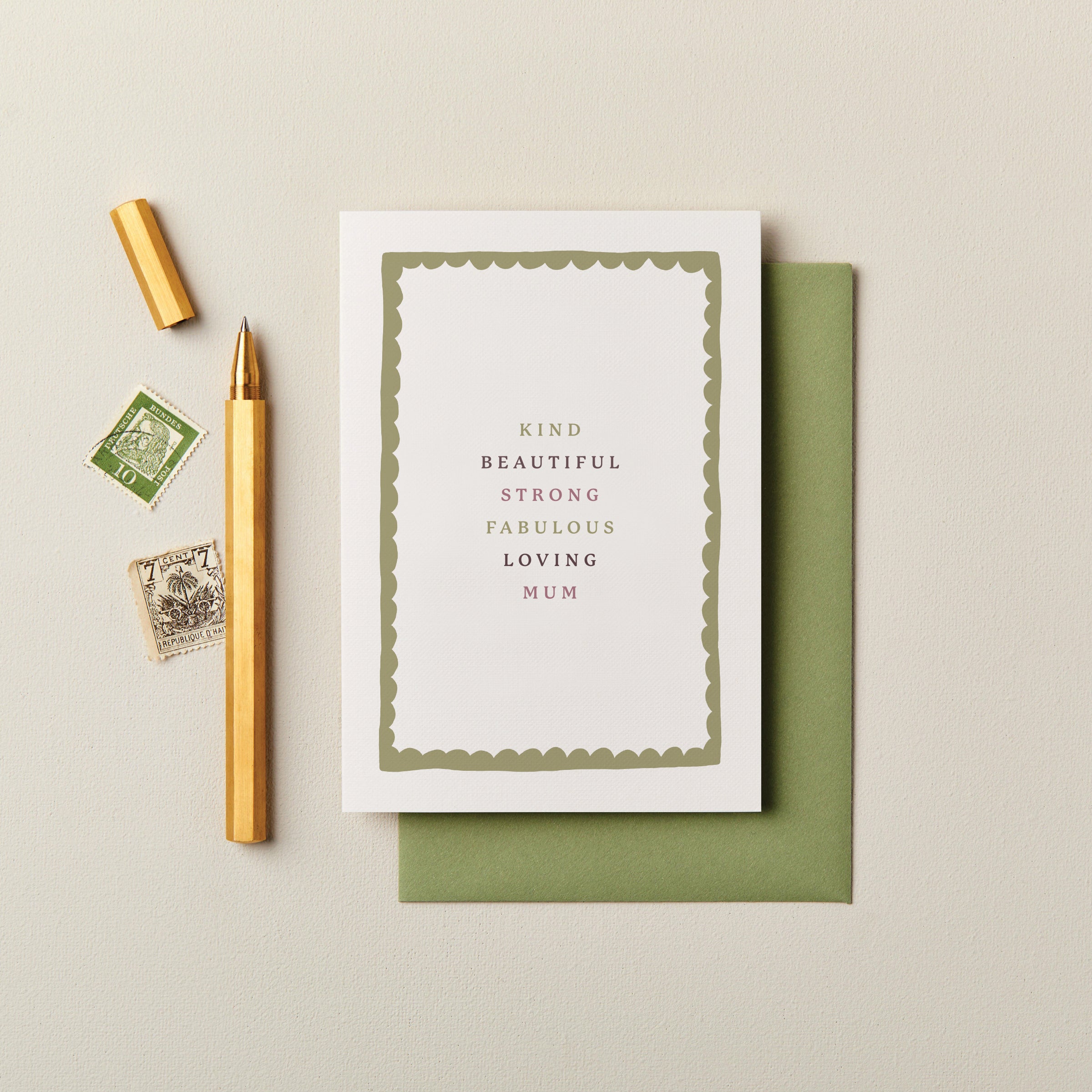 Type Mum Birthday Card