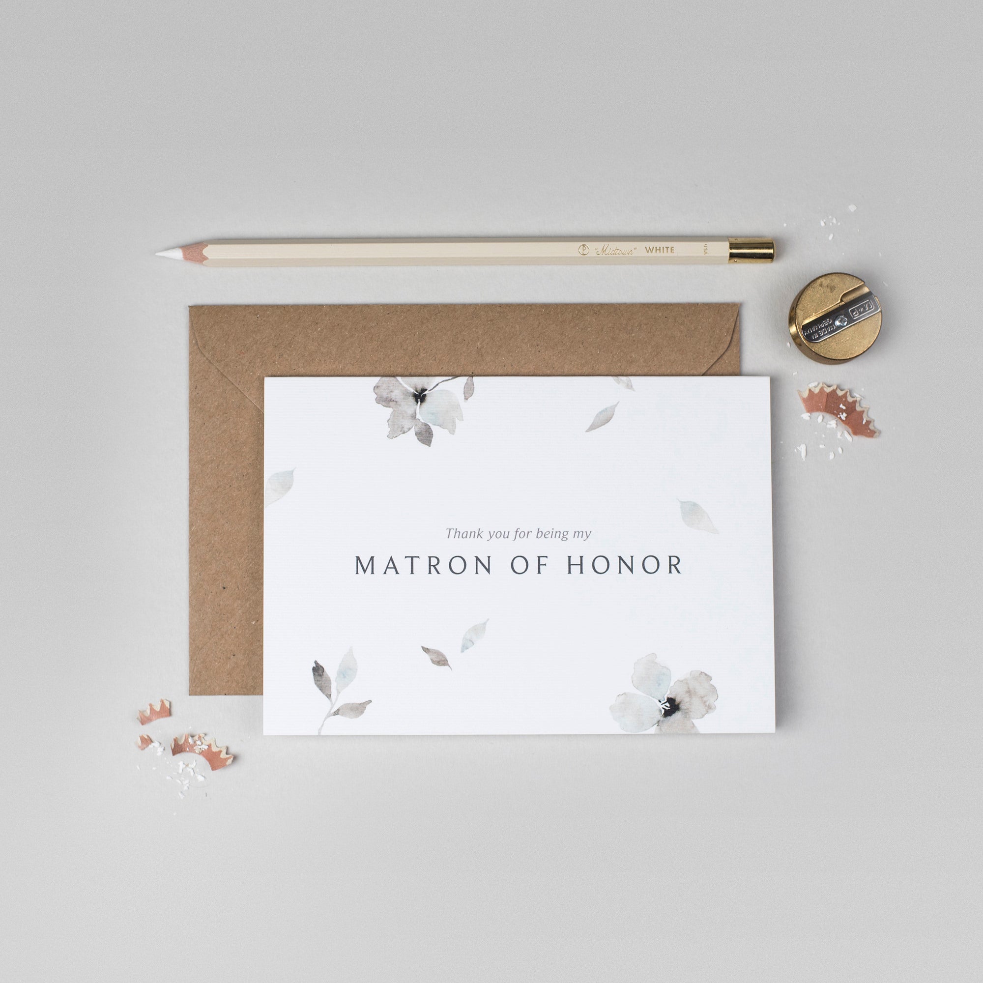 Thank you Matron of Honour Eloise collection card