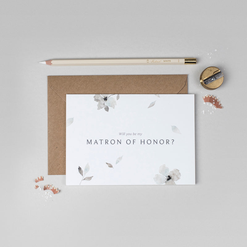 Will you be my Matron of Honour Eloise collection card